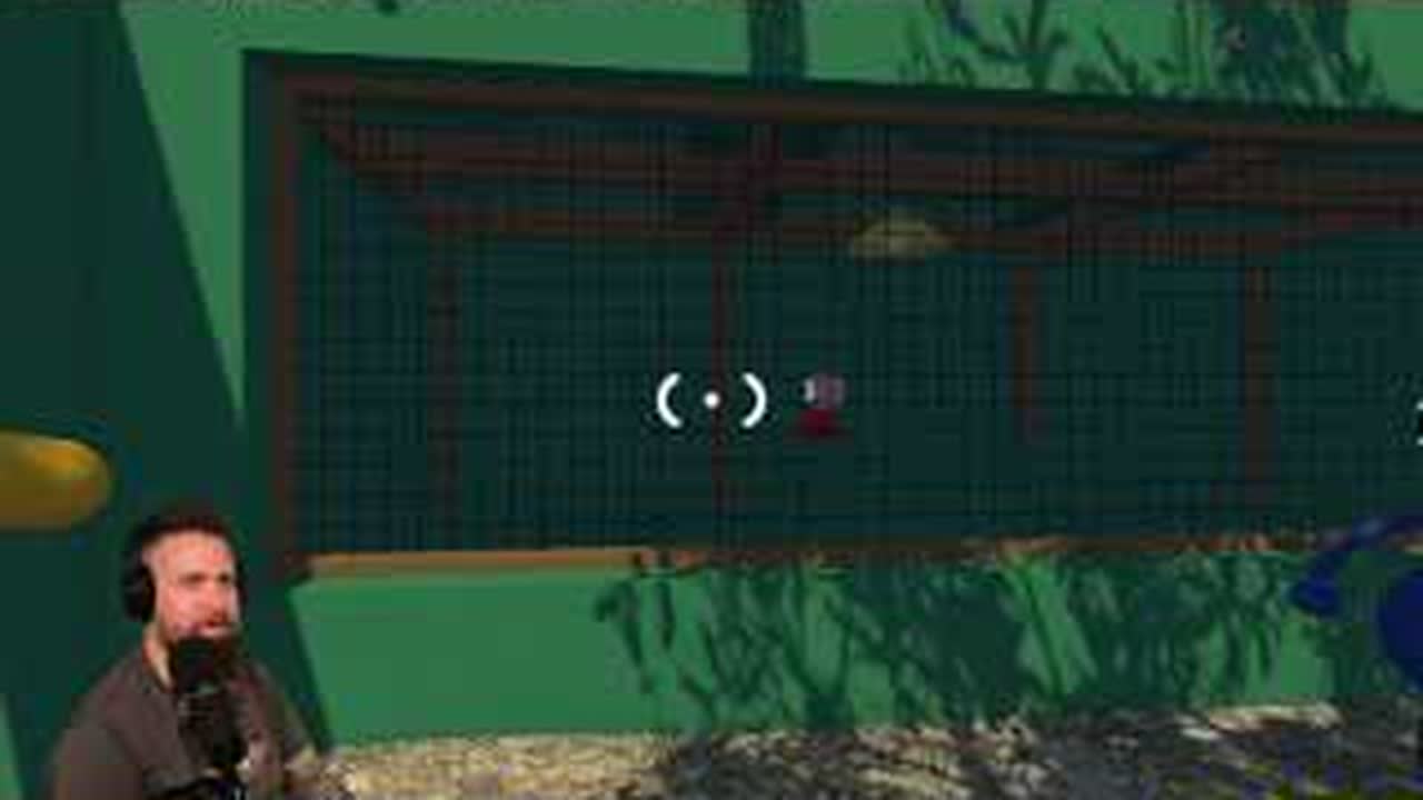 Players rechecking one disputed top-or-bottom pose in the BIG WALK charades puzzle