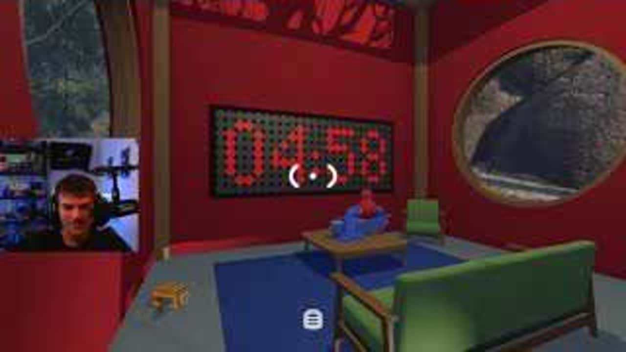 Black countdown display showing 04:59 after the BIG WALK room locks