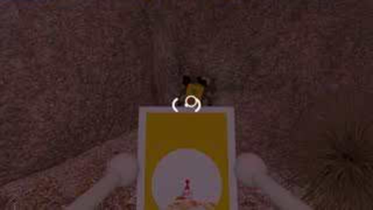 Player holding the hidden 4166 1899 button in BIG WALK