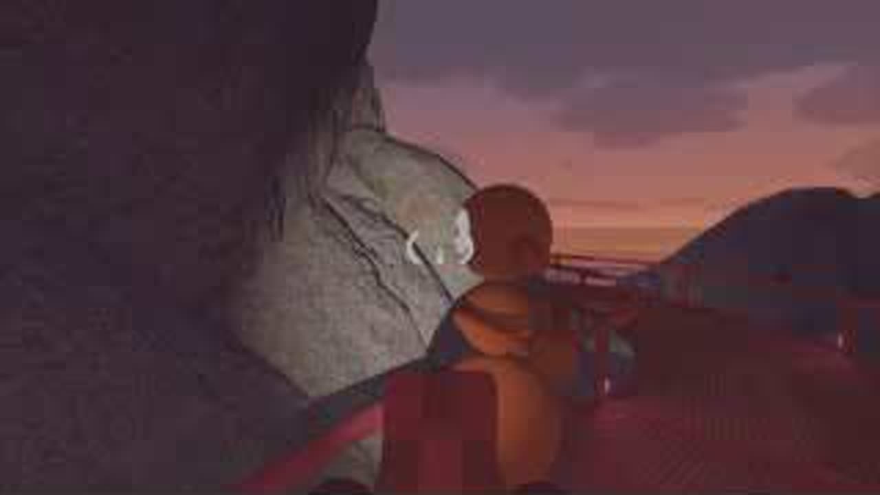 BIG WALK Climbing Puzzle: Kick the Reward Block to the Top — Seat it on the top pedestal